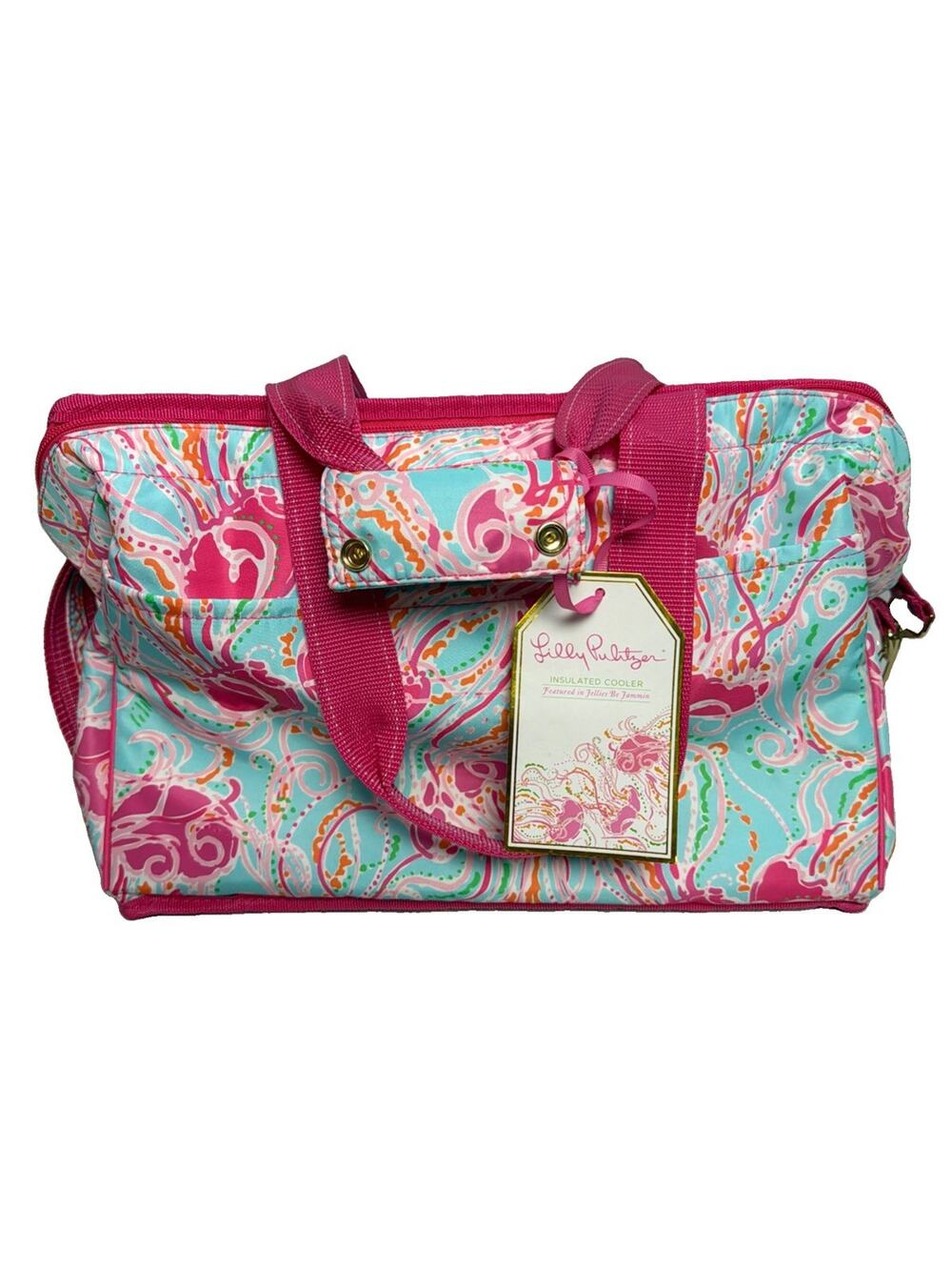 NEW Lilly Pulitzer Insulated Cooler Bag Jellies Be Jammin 15x10x12 Soft-Side NWT